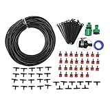 DIY Garden Irrigation System Saving Water Automatic Irrigation Equipment Set for Garden Greenhouse F