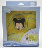 ベビーミッキー ふわふわミニブランケット ベビーミッキーとくるま AFB-01