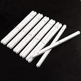 6ペアのプラスチックスライドレール引き出し引き出しランナーfor 17 mm溝付き300 mm長