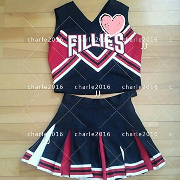 高校チアユニフォーム　チア服セット Amazon.co.jp: [ダルマ] 大阪府 大阪産業大学付属高校チア