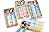Blue Baby Flatware Set by Golden Rabbit