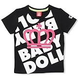 ベビードール ダブルロゴTシャツ 子供服 120cm ブラック