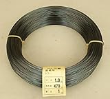 いよじ園 【盆栽 道具】 カラーアルミ線（ブラウン）1kg [1.0mm～1.8mm] 【針金掛け】 ▼ご選択ください,1.0mm