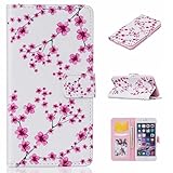 iPhone 6s / iPhone 6 ケース 手帳型ケース, UNEXTATI 高品質PUレザー 財布型ケース 保護カバー カード収納 スタンド機能 マグネット開閉式 Apple iPhone 6