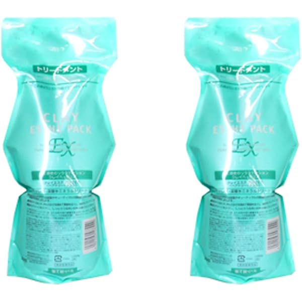 モルトベーネ クレイエステ エクセル パック リフィル 1kg ２つ CLAY ESTHE モルトベーネ クレイエステEX クレイパック パックEX