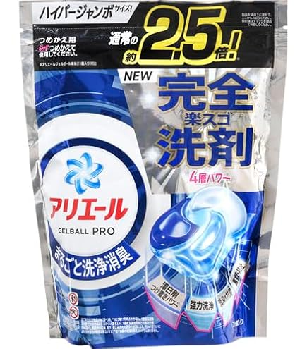 Amazon.co.jp: アリエール 洗濯洗剤 ジェルボール PRO つめかえ
