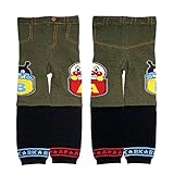 アンパンマン ベビー パッケージ入り レイヤード風 レギンス 男の子 男児 女の子 女児 (カーキ 80-90cm) fa4261-ka-8090