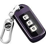 【MDee】 Hondaインテリジェントキーケース N-BOX に適し高級 TPU 軽量 シリコン ていますスマートキーケース 傷のつきにくい、防塵 キーホルダー, N-BOX+ プラス Nワゴン N-WGNカスタム N-ONE N-BOX SLASH スラッシュ N-VAN +STYLE ホンダ Nシリーズ専用 キーケース キーホルダー-黒