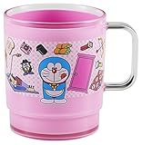 オーエスケー ドラえもん スタッキングコップ 360ml ピンク OW-3