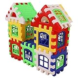 myedo 24pcs DIY House Building Blocksおもちゃキッズクリエイティブ教育Construction Toy