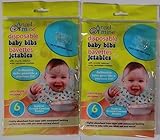 Disposable Baby Bibs - 4 Pack (6 Bibs in 1 Pack) by Angel of Mine [並行輸入品]
