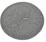 Plus Nao(プラスナオ) 子供用ベレー帽 定番デザイン ベレーキャップ シンプル 無地 秋冬 マニッシュ キッズ ジュニア 女の子 男の子 KIDS - グレー