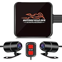 Amazon.co.jp: Motocam バイク用ドライブレコーダー 前後防水カメラ