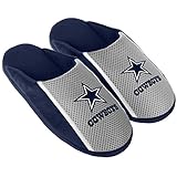 NFLダラスカウボーイズ2016ジャージースライドスリッパ、グレー、Large ( 11 – 12 )