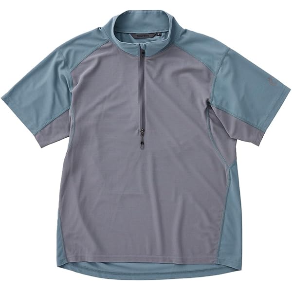 Amazon.co.jp: [ティートン ブロス] PPP Halfzip S/S S Gray