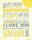 [ヘリテージプロダクト]Heritage Products Heritage 1093 You Are My Sunshine Wall Decor, 25 x 20Inch SB1545GIUSN2
