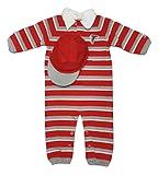 NFL Atlanta Falcons長袖ボディスーツロンパースと帽子2個セット