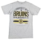 Reebok Boston Bruins Bruins加工Tシャツのプロパティ – グレー S