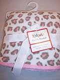 Kidgets Kids Animal Print Cuddly Blanket Soft and Warm Child's 36 X 36 Fuzzy by KIDGETS