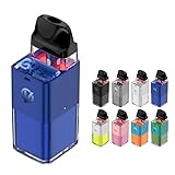 ベパレッソ XROS CUBE Pod System Kit 900mAh 2ml クロス キューブ ポッド 電子タバコ Vape ベイプ スターターキット ニコチンフリー (Ocean Blue)
