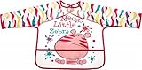 Bieco 38013241 Sleeved Bib Approx. 40.5 x 77 cm Pink by Bieco