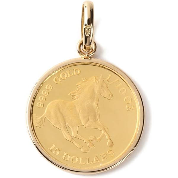 Amazon.co.jp: 純金 ツバル ホース コイン 1/5oz 金貨
