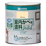 カンペハピオ 室内かべ用塗料  クリーム 0.7L
