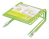 カラーストレージディッシュラック(S)　大・中・小3枚セット【IT】グリーン(#9804579)(H-3440) パール金属 キッチン収納 整理