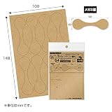 タカ印紙製品 OA対応貼ってはがせるクラフト値札 メガネ型 20-578