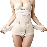 産前 産後 ガードル 骨盤 ベルト 体型 矯正 コルセット ひきしめ ダイエット マザーベルト 腹帯 骨盤固定ベルト ウエストニッパー 3点 セット ( L サイズ)