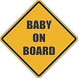 Baby on Board安全車ステッカーデカール7 " x 7 "