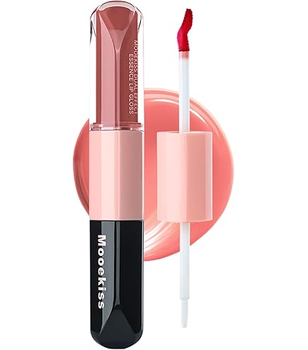 Amazon | Mooekiss リップグロス マットリップ 2in3 リップ 落ちない