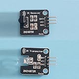 MagicW Digital 38khz Ir Receiver 38khz Ir Transmitter Sensor Module Kit for Arduino Compatible [並行輸入