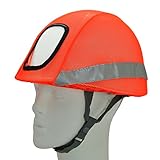 COVERWORK 反射・蛍光メッシュヘルメットカバー 蛍光オレンジ FT-OS-30