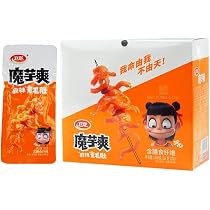 Amazon | 衛龍 魔芋爽素毛肚 香辣味【1箱】こんにゃくから作り 辛くて