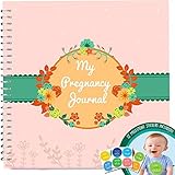 Pregnancy Journal With 12 Milestone Stickers by Unconditional Rosie