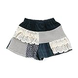 Lily ivory(リリー アイボリー) キュロット (80～130cm) キムラタンの子供服 (71146x71446-163) ネイビーブルー 110