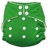 Imagine Baby Products Rayon From Bamboo All-In-One Snap Diaper, Emerald by Imagine Baby Products [並行