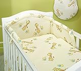 BlueberryShop 2 pcs BABY COT BED BUNDLE BEDDING SET DUVET+PILLOW COVERS matching cot bed 120 x 150 c