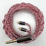 【JSHiFi-Kasumi】MMCX4.4mmリケーブル銀メッキ 4.4mm交換ケーブル MMCXイヤホンアップグレードケーブル (MMCX4.4mm)