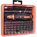 ドライバー&ビットセットW / Assortedケース – クイックリリースハンドル 53-Piece オレンジ 45PcScrewDvrSet