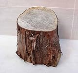 川島材木店 桧切り株 天然エイジング仕様 直径約35x高さ約35cm
