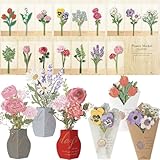 【 デザイナブル ペーパーフラワー 】 RingLeaf 大切な人に贈る 朽ちることのないデザイナブルフラワー ペーパーフラワー お花紙 グリーティングカード 台紙セット ｜ (ウィンドフラワー)