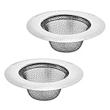 2パック – 2.75 " Top / 1.75 "メッシュ、ステンレススチールSlop、ユーティリティ、キッチンとバスルームシンクStrainer。