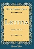 Letitia: Nursery Corps, U. S (Classic Reprint)