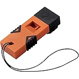 コクヨ 防災用救助笛 防災の達人 ツインウェーブ オレンジ DRK-WS1YR