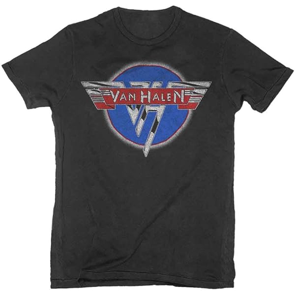 Amazon | Van Halen T Shirt 84 Tour Band Logo 新しい 公式 メンズ