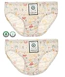 【あるこんたるこん】 オーガニックコットン ベビー キッズ ジュニア パンツ アリエル 女の子 ショーツ ２枚セット (120)