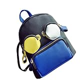 リュックサック Hosam バックパック　女の子　革バック　面白い　おしゃれ　ファッション　高校生　大学生　オフィスレディ　お出かけ　通学　通勤　旅行などに　小物　携帯　タブレット　ヘッドホン　収納　