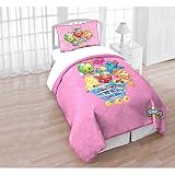 Shopkins Twin/full Quilt and Sham Set [並行輸入品]